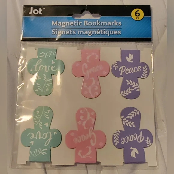 Floral Magnetic Bookmark Set - Picture 3 of 4